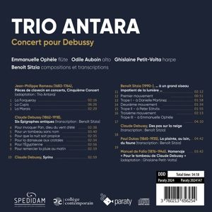 Produktbild: Concert pour Debussy