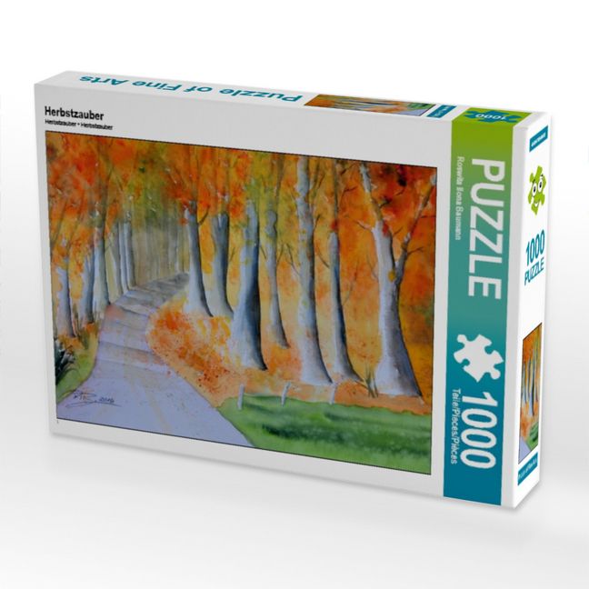 Produktbild: CALVENDO Puzzle Herbstzauber | 1000 Teile Lege-Gr&ouml;&szlig;e 64x48cm Foto-Puzzle f&uuml;r gl&uuml;ckliche Stunden