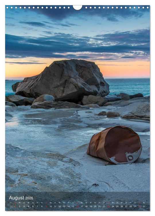 Produktbild: Mystische Lofoten (Wandkalender 2026 DIN A3 hoch), CALVENDO Monatskalender