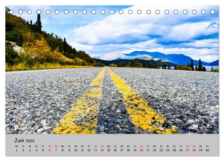 Produktbild: Entdecke den Yukon (Tischkalender 2026 DIN A5 quer), CALVENDO Monatskalender