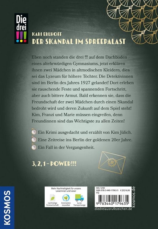 Produktbild: Die drei !!!, Der Skandal im Spreepalast