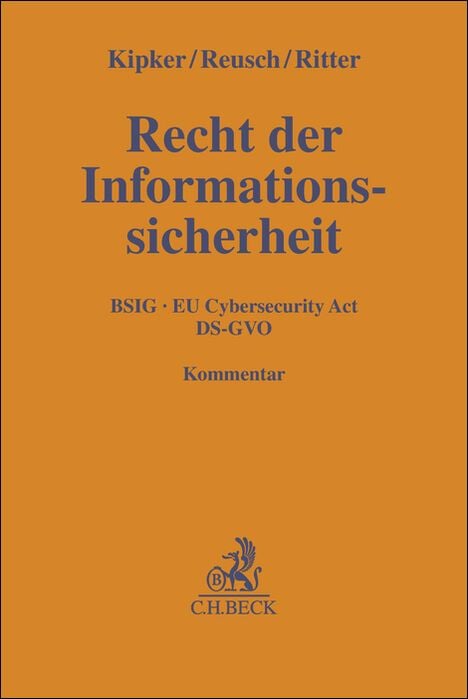 Produktbild: Recht der Informationssicherheit