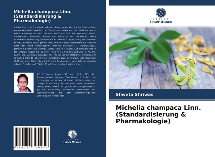 Produktbild: Michelia champaca Linn. (Standardisierung & Pharmakologie)