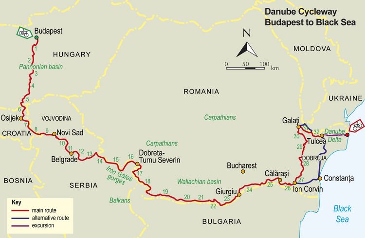 Produktbild: The Danube Cycleway Volume 2