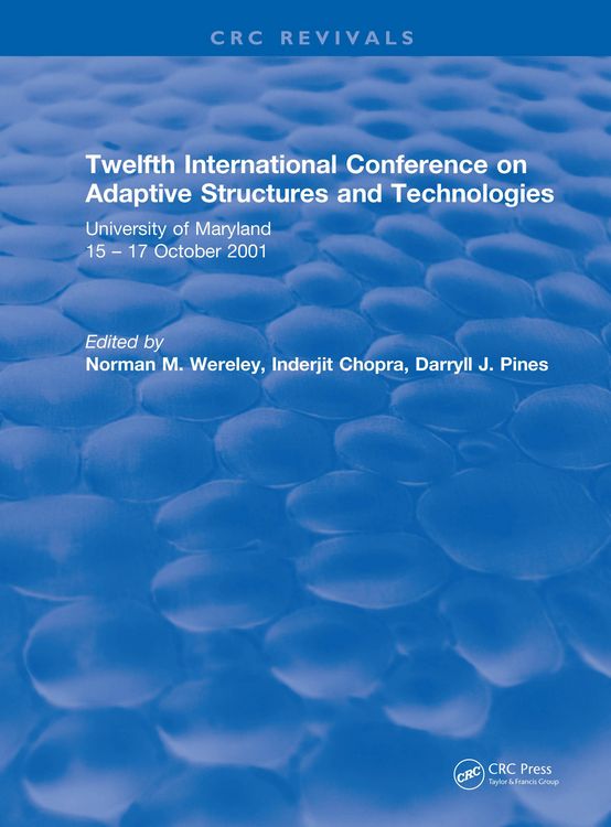 Produktbild: Twelfth International Conference on Adaptive Structures and Technologies
