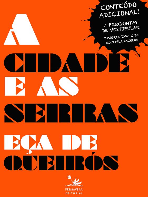 Produktbild: A cidade e as serras