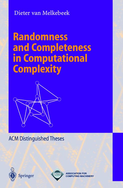 Produktbild: Randomness and Completeness in Computational Complexity