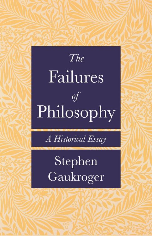Produktbild: The Failures of Philosophy