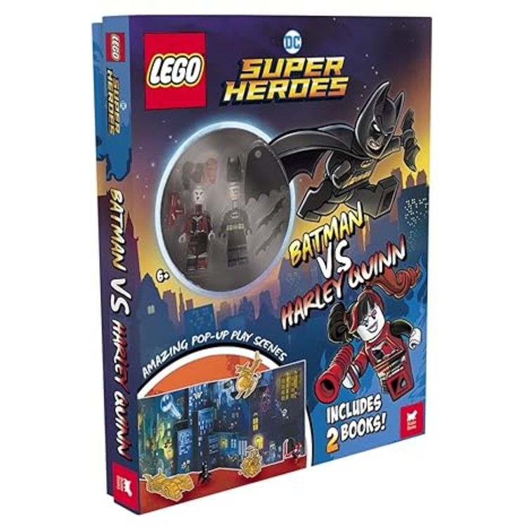 Produktbild: LEGO&reg; DC Super Heroes(TM): Batman vs. Harley Quinn (with Batman(TM) and Harley Quinn(TM) minifigures, pop-up play scenes and 2 books)