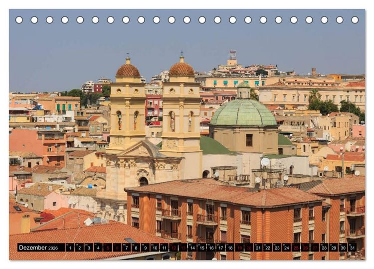 Produktbild: Faszination Sardinien (Tischkalender 2026 DIN A5 quer), CALVENDO Monatskalender
