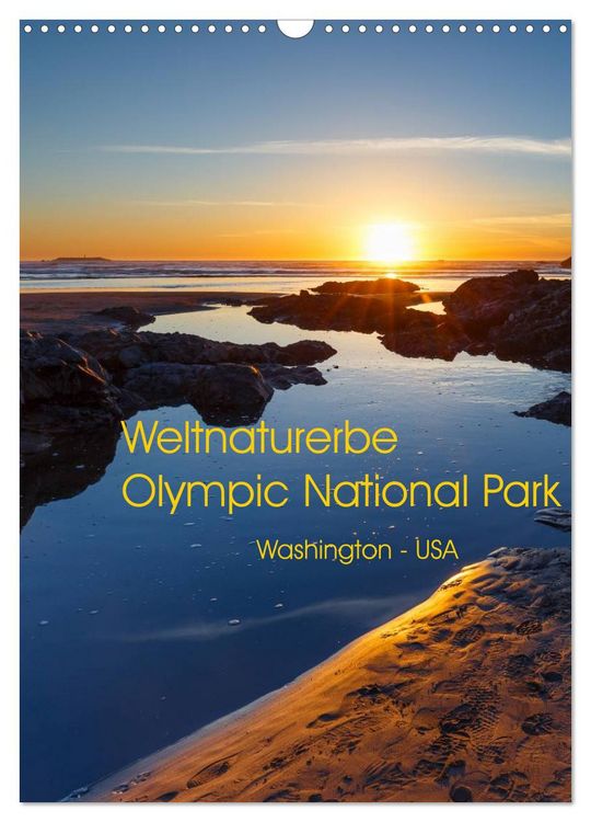 Produktbild: Weltnaturerbe Olympic National Park (Wandkalender 2026 DIN A3 hoch), CALVENDO Monatskalender