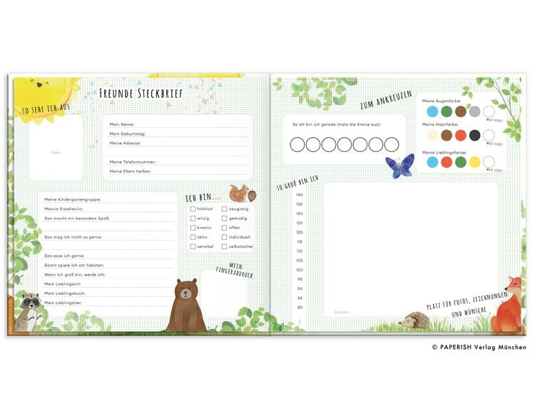 Kindergartenfreunde – TIERE