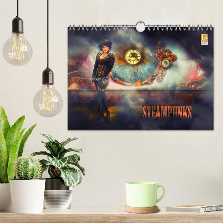 Produktbild: Steampunks (Wandkalender 2026 DIN A4 quer), CALVENDO Monatskalender