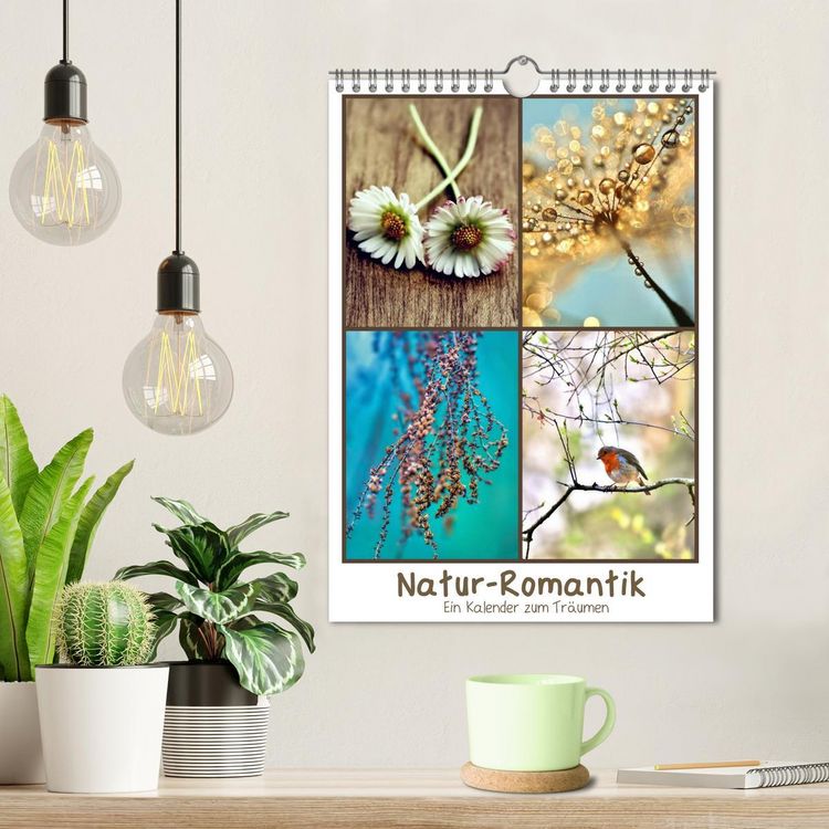 Produktbild: Natur-Romantik (Wandkalender 2026 DIN A4 hoch), CALVENDO Monatskalender