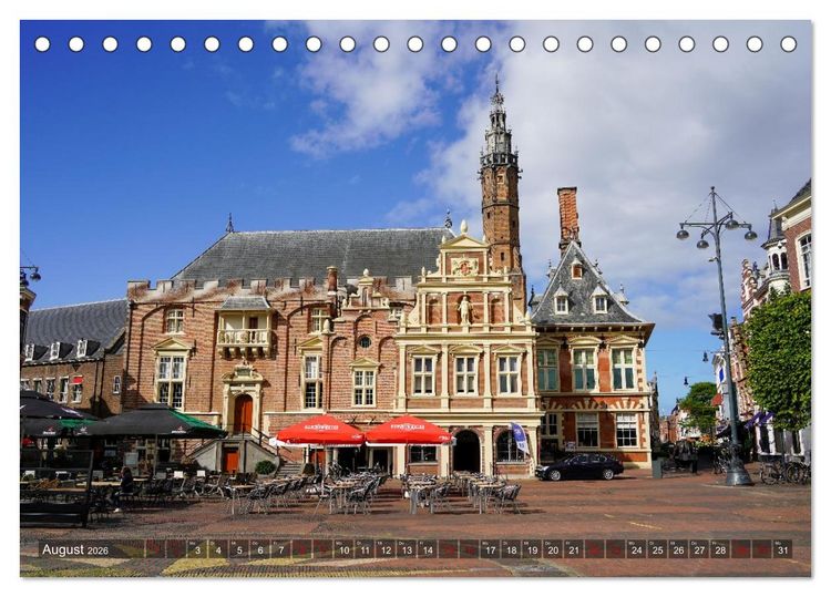 Produktbild: Haarlem - Kleine Schwester von Amsterdam (Tischkalender 2026 DIN A5 quer), CALVENDO Monatskalender