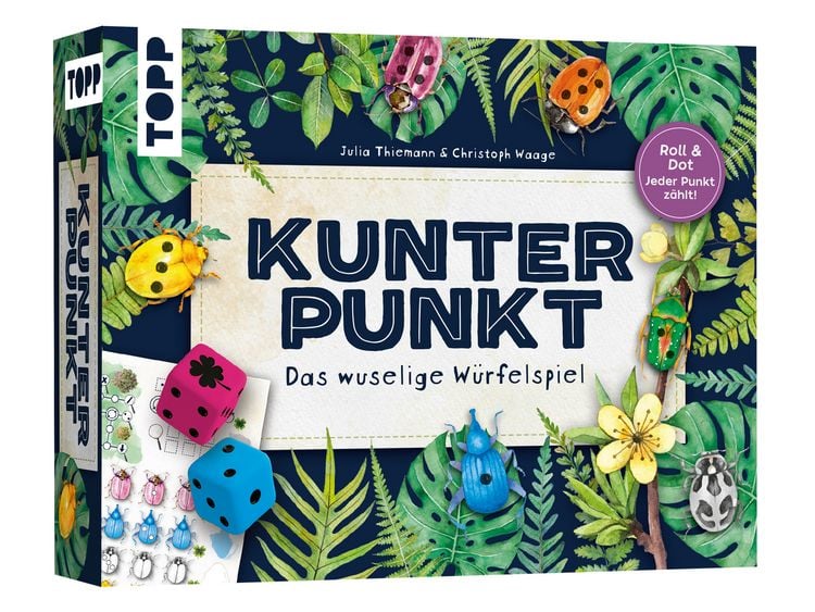 Produktbild: Kunterpunkt &ndash; Das wuselige W&uuml;rfelspiel