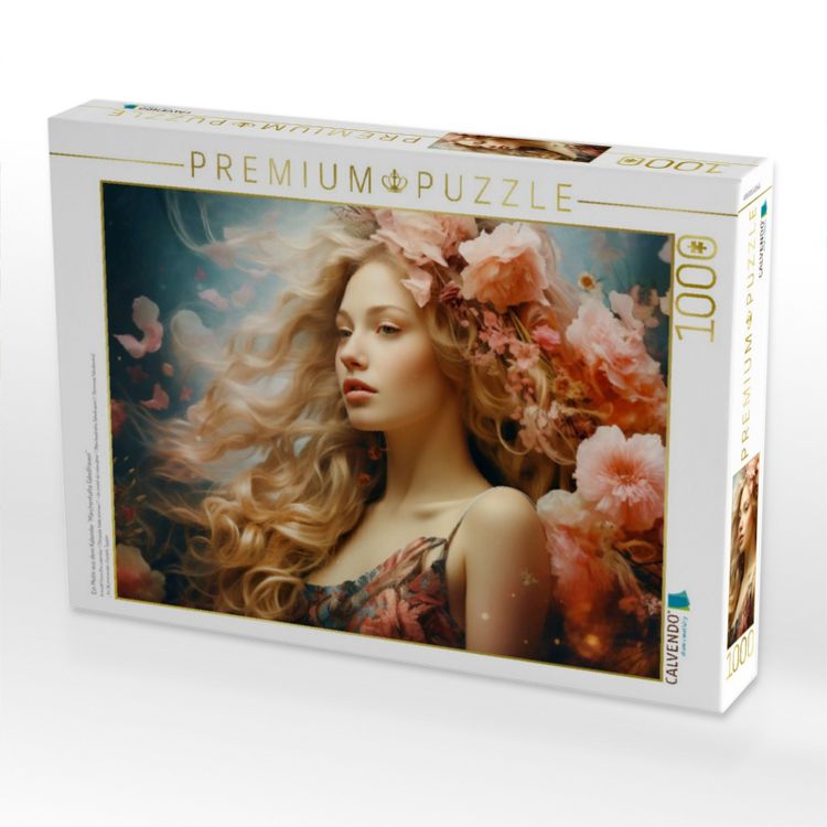 Produktbild: CALVENDO Puzzle Ein Motiv aus dem Kalender "M&auml;rchenhafte Fabelfrauen" | 1000 Teile Lege-Gr&ouml;&szlig;e 64x48cm Foto-Puzzle f&uuml;r gl&uuml;ckliche Stunden