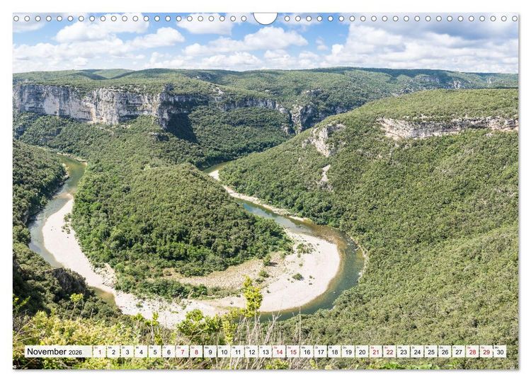 Produktbild: S&uuml;dfrankreich - Bezaubernde Region mit malerischer Vielfalt (Wandkalender 2026 DIN A3 quer), CALVENDO Monatskalender
