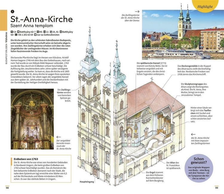 Produktbild: Vis-&agrave;-Vis Reisef&uuml;hrer Budapest