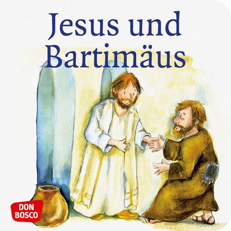 Produktbild: Jesus und Bartimäus. Mini-Bilderbuch.