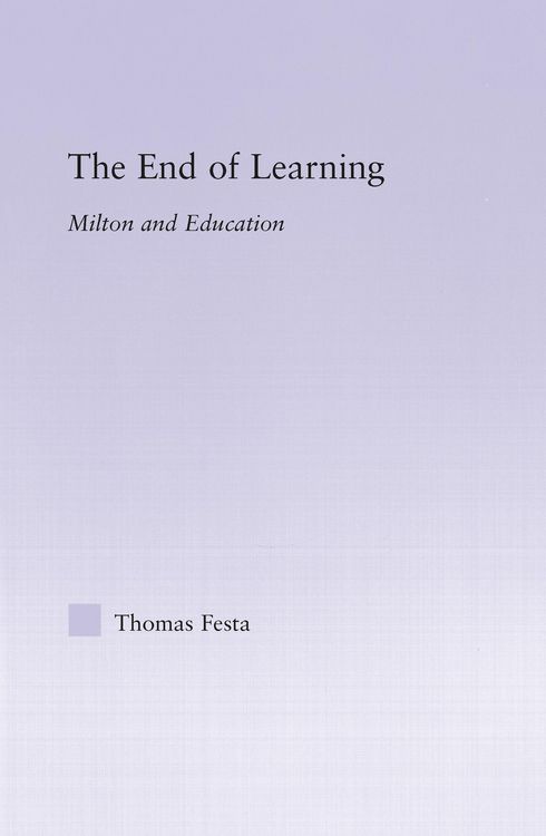 Produktbild: The End of Learning