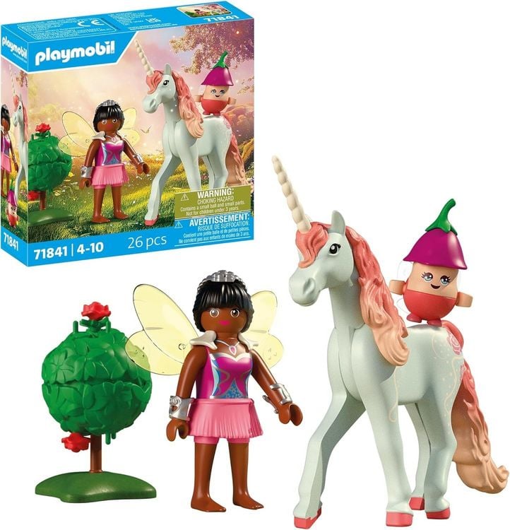 Produktbild: PLAYMOBIL 71841 Sammeleinhorn Himmelsrose mit Fee