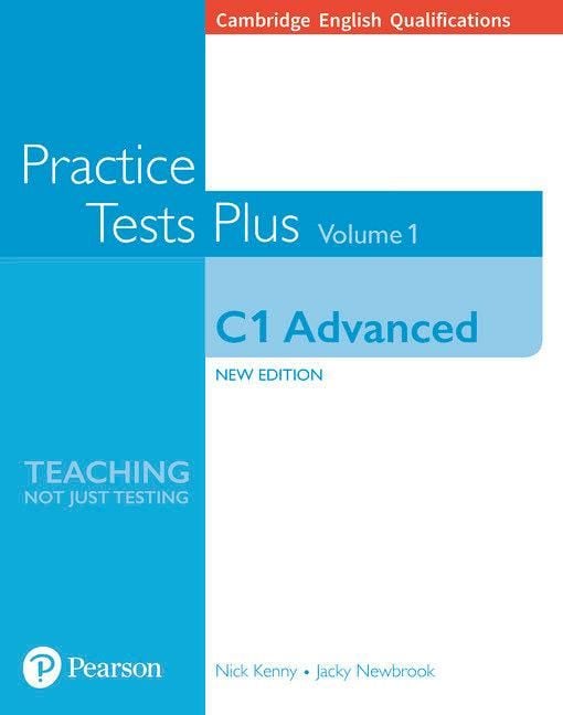 Produktbild: Cambridge English Qualifications: C1 Advanced Practice Tests Plus Volume 1