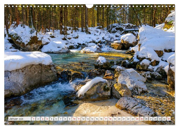 Produktbild: Urlaub im Berchtesgadener Land (Wandkalender 2026 DIN A3 quer), CALVENDO Monatskalender