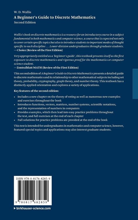 Produktbild: A Beginner's Guide to Discrete Mathematics