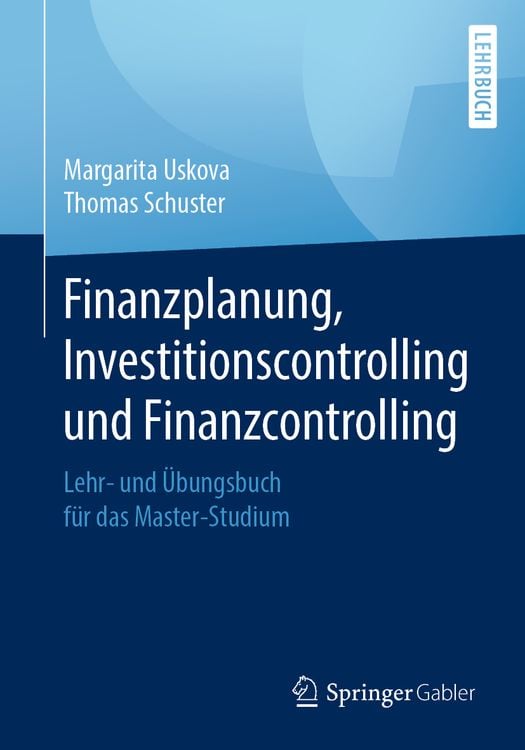 Produktbild: Finanzplanung, Investitionscontrolling und Finanzcontrolling