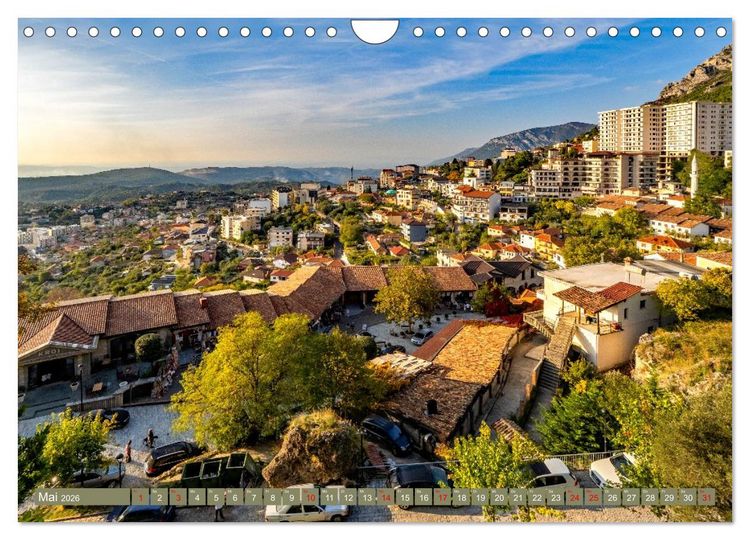 Produktbild: Durr&euml;s und Kruja &ndash; Sch&auml;tze Albaniens (Wandkalender 2026 DIN A4 quer), CALVENDO Monatskalender