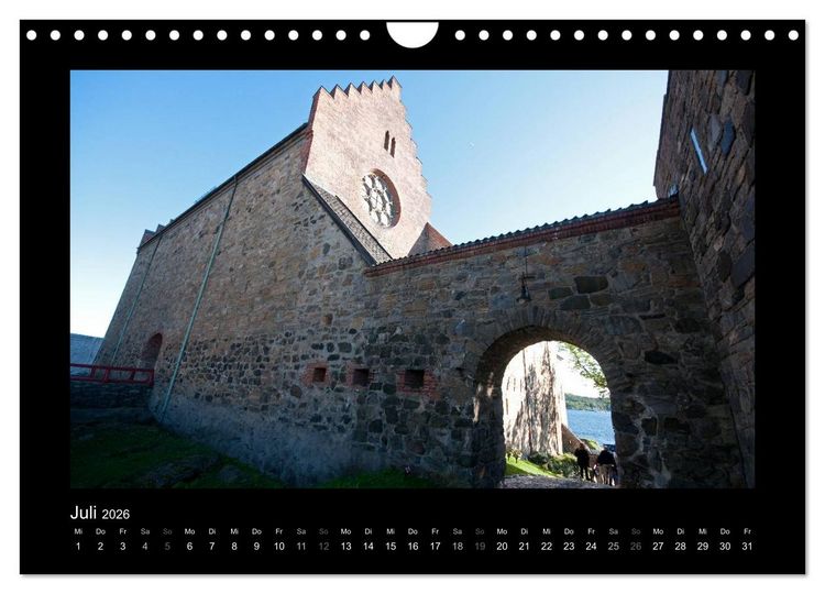 Produktbild: Oslo (Wandkalender 2026 DIN A4 quer), CALVENDO Monatskalender