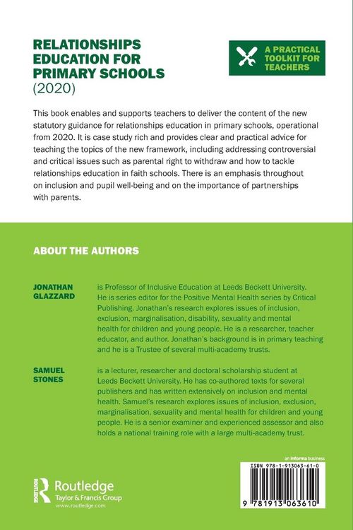 Produktbild: Relationships Education for Primary Schools (2020)