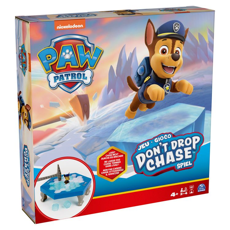 Produktbild: Spin Master Games PAW Patrol - Don&lsquo;t Drop Chase, actionreiches Abenteuerspiel f&uuml;r 2- 4 Fellfreunde ab 4 Jahren