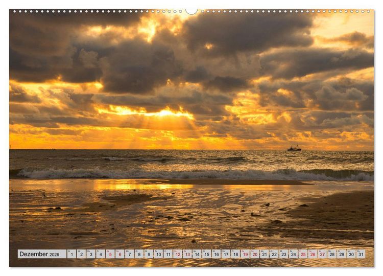 Produktbild: Streifz&uuml;ge durch den Norden der Niederlande (Wandkalender 2026 DIN A2 quer), CALVENDO Monatskalender