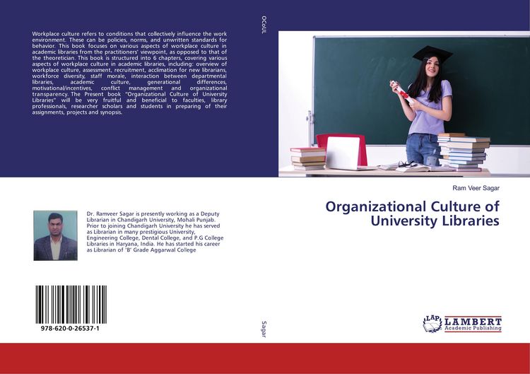 Produktbild: Organizational Culture of University Libraries