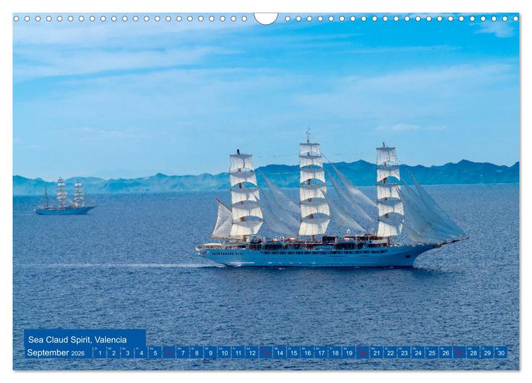 Produktbild: Kreuzfahrtschiffe unterwegs (Wandkalender 2026 DIN A3 quer), CALVENDO Monatskalender