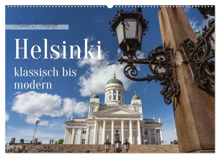 Produktbild: Helsinki klassisch bis modern (Wandkalender 2027 DIN A2 quer), CALVENDO Monatskalender