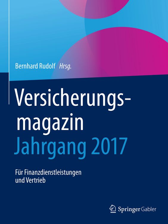 Produktbild: Versicherungsmagazin - Jahrgang 2017