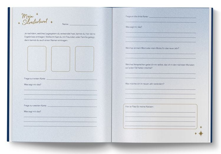 Produktbild: Tarot Journal f&uuml;r Rauhn&auml;chte und Jahreswende