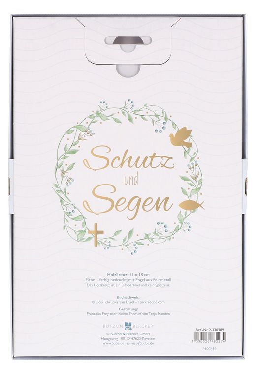 Produktbild: Kinderholzkreuz - Schutz und Segen