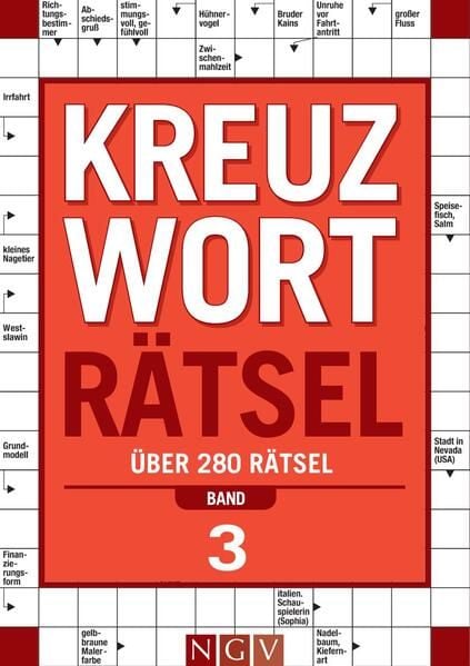 Produktbild: Kreuzwortr&auml;tsel &bull; Band 3 &Uuml;ber 280 R&auml;tsel f&uuml;r Erwachsene
