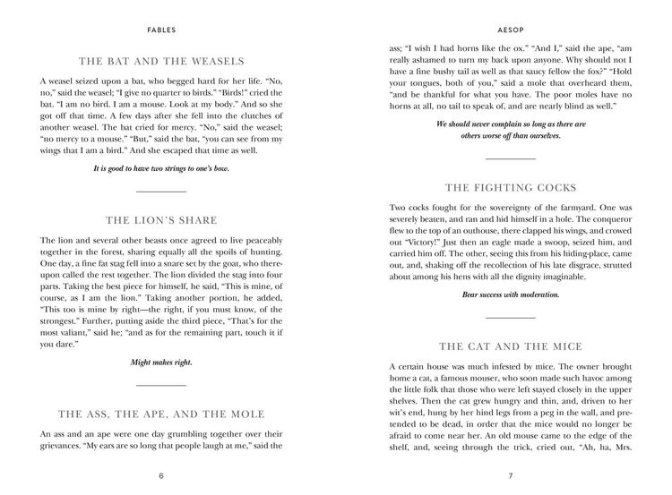 Produktbild: Aesop's Fables (Special Edition)