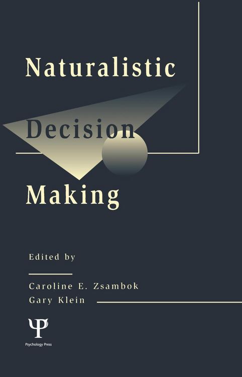 Produktbild: Naturalistic Decision Making