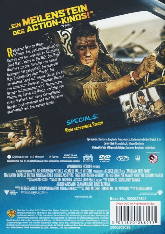 Produktbild: Mad Max: Fury Road