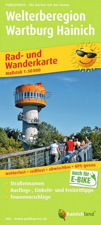 Produktbild: Rad- und Wanderkarte Welterberegion Wartburg Hainich