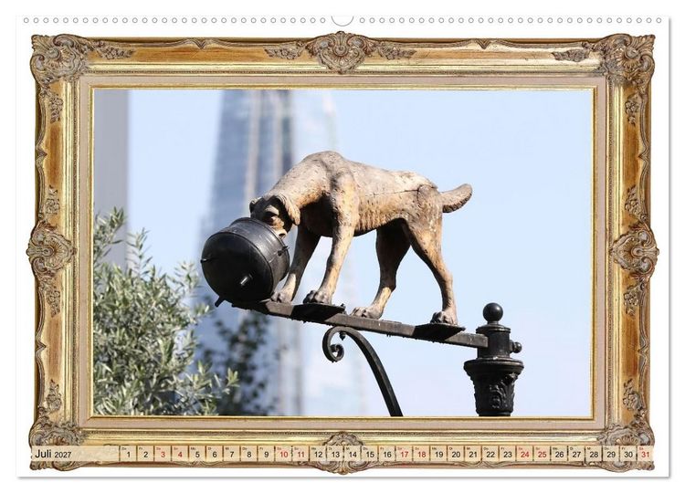 Produktbild: Hunde sind Kunst (Wandkalender 2027 DIN A2 quer), CALVENDO Monatskalender