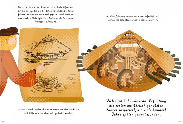 Produktbild: Leonardo da Vinci &ndash; 5 Minute Genius Stories (Deutsche Ausgabe)