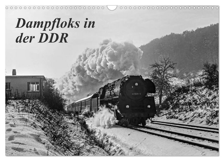 Produktbild: Dampfloks in der DDR (Wandkalender 2026 DIN A3 quer), CALVENDO Monatskalender