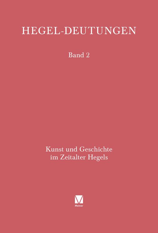 Produktbild: Kunst und Geschichte im Zeitalter Hegels